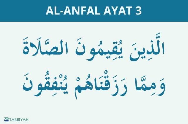 al anfal ayat 3